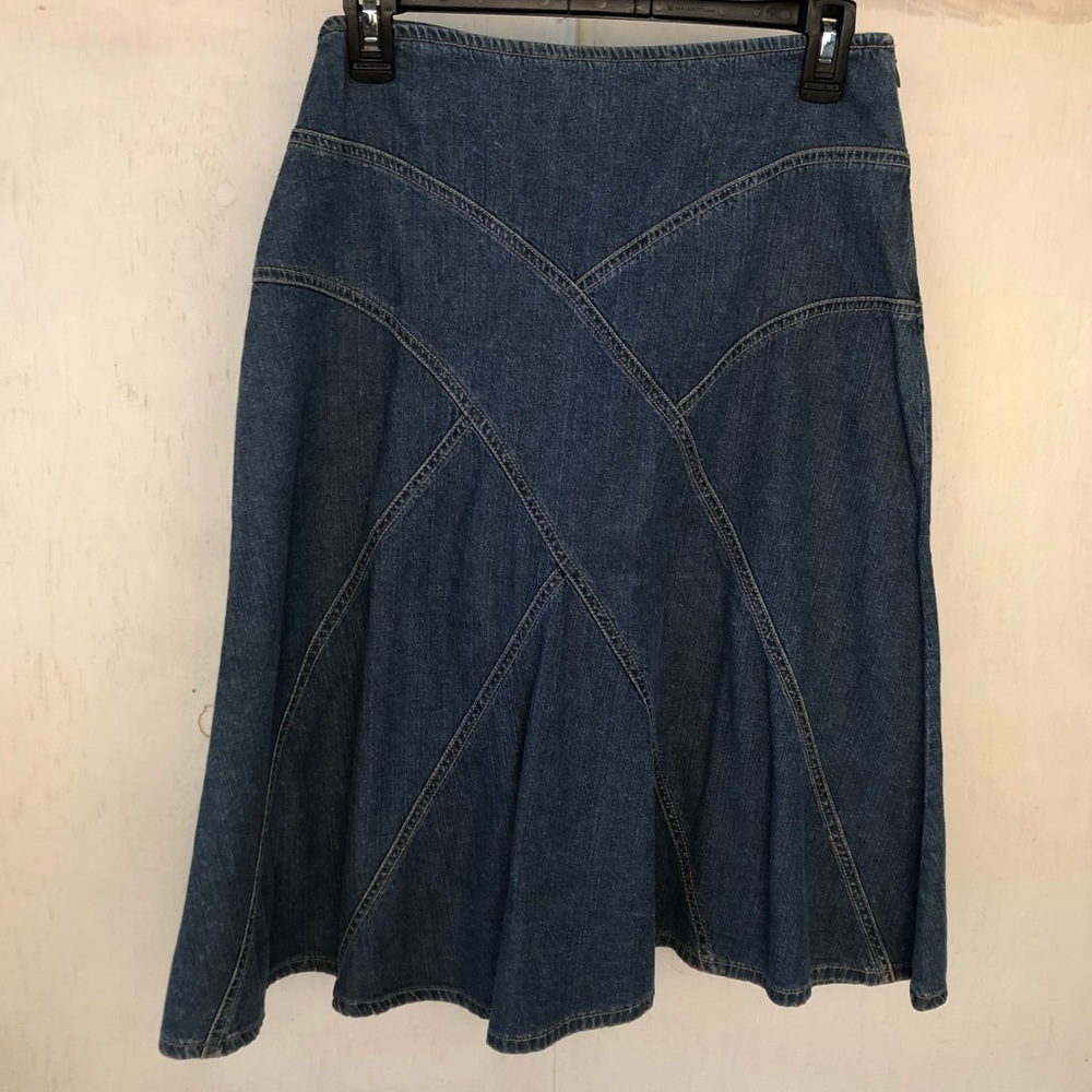 Jones New York Sport Premium Denim Skirt